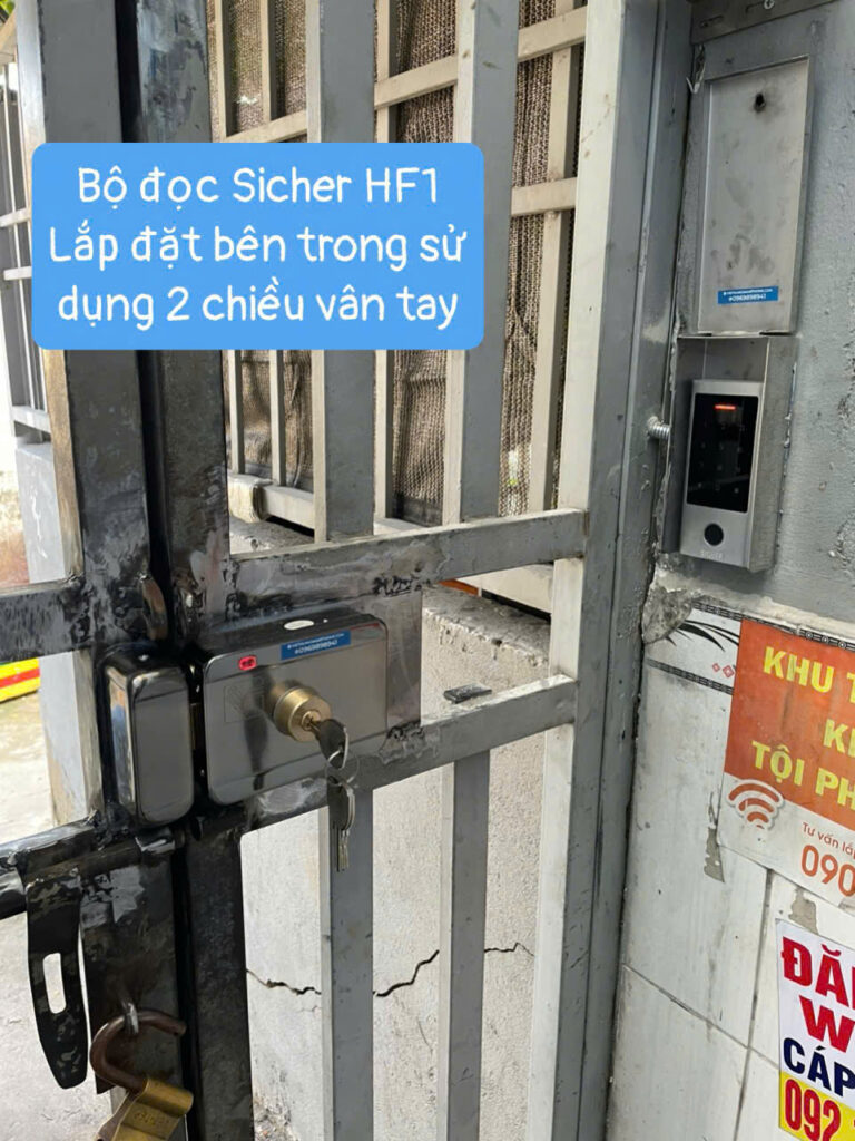 Kiểm Soát Ra Vào - Khóa Vân Tay Cho Phòng Trọ