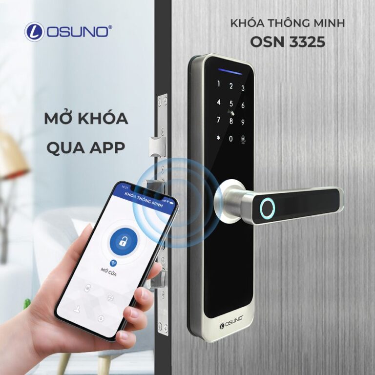 Lắp Đặt, Sửa Chữa Khóa Vân Tay OSUNO Tại TP.HCM