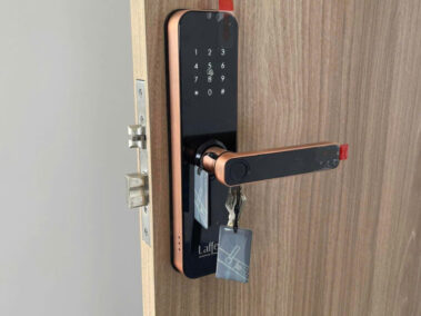 Khóa vân tay cửa gỗ Laffer LX08