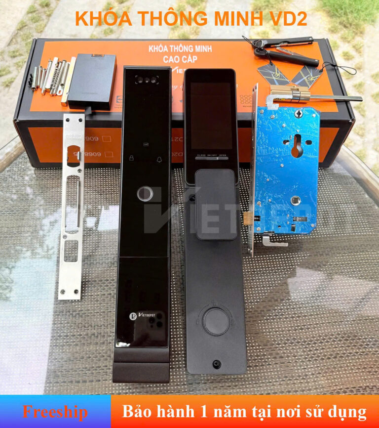 Lắp Đặt Khóa Vân Tay VietDepot Giá Rẻ Tại HCM
