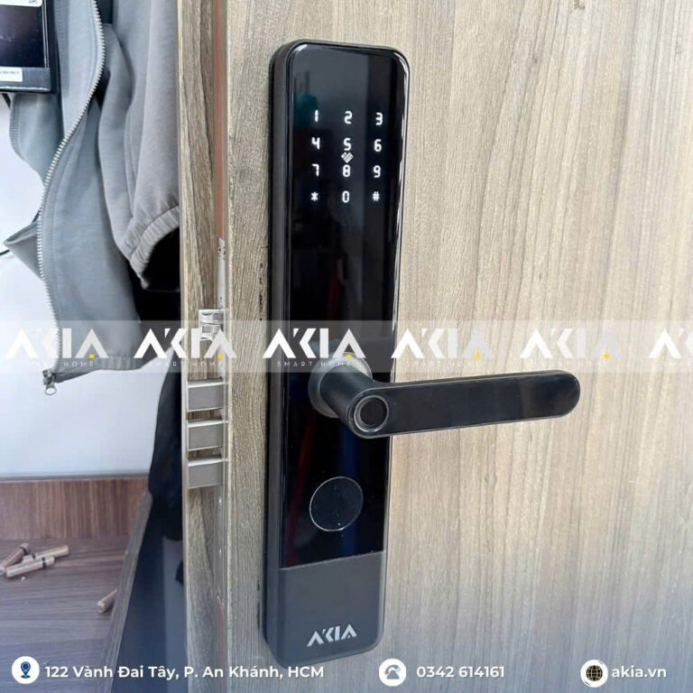 Sửa Khóa Vân Tay Akia Tại TP.HCM | Lắp Đặt Khóa Điện Tử Akia